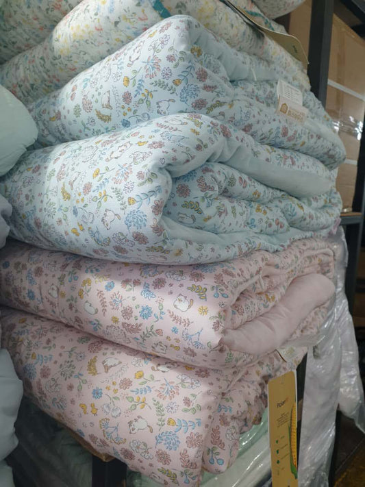 🇰🇷韓國棉被 🐱貓咪碎花棉被 （冬季被 單面絨毛）