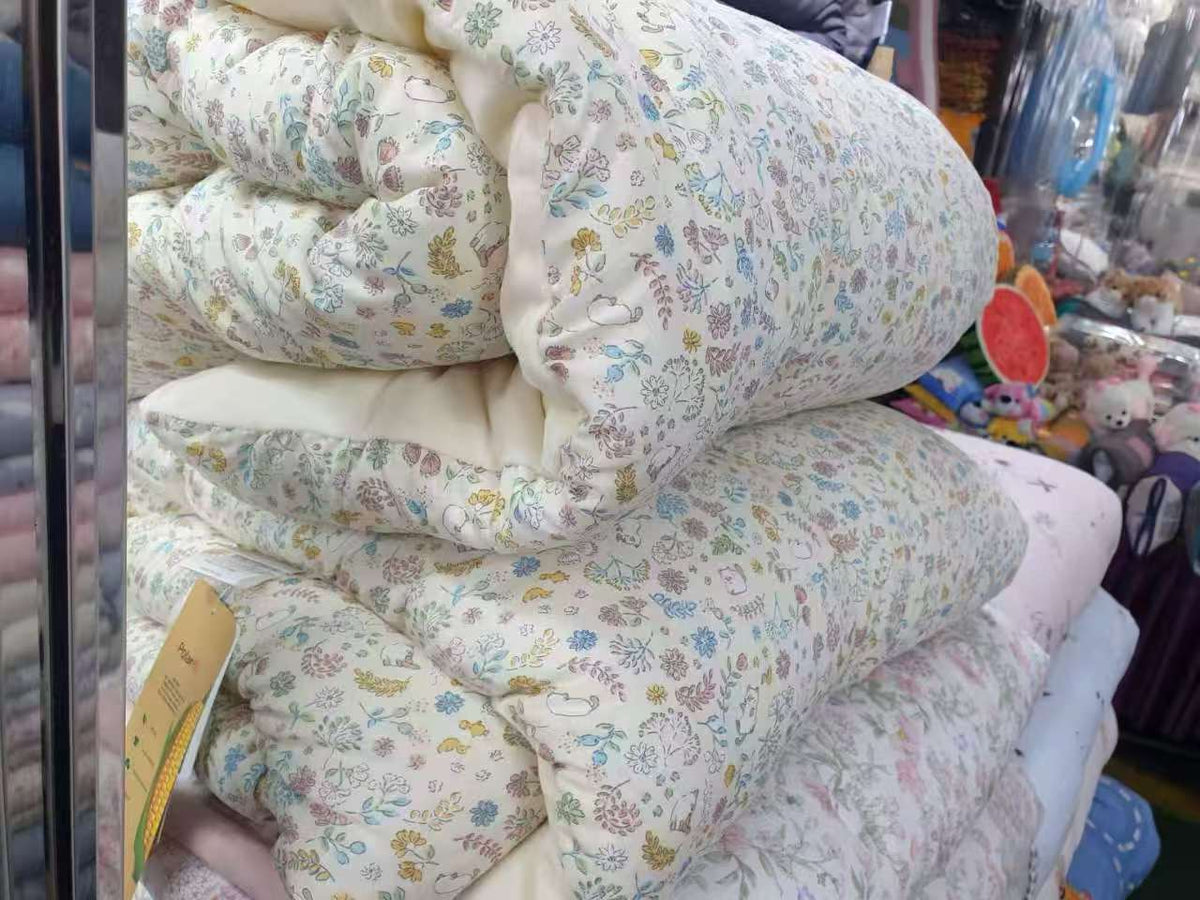 🇰🇷韓國棉被 🐱貓咪碎花棉被 （冬季被 單面絨毛）