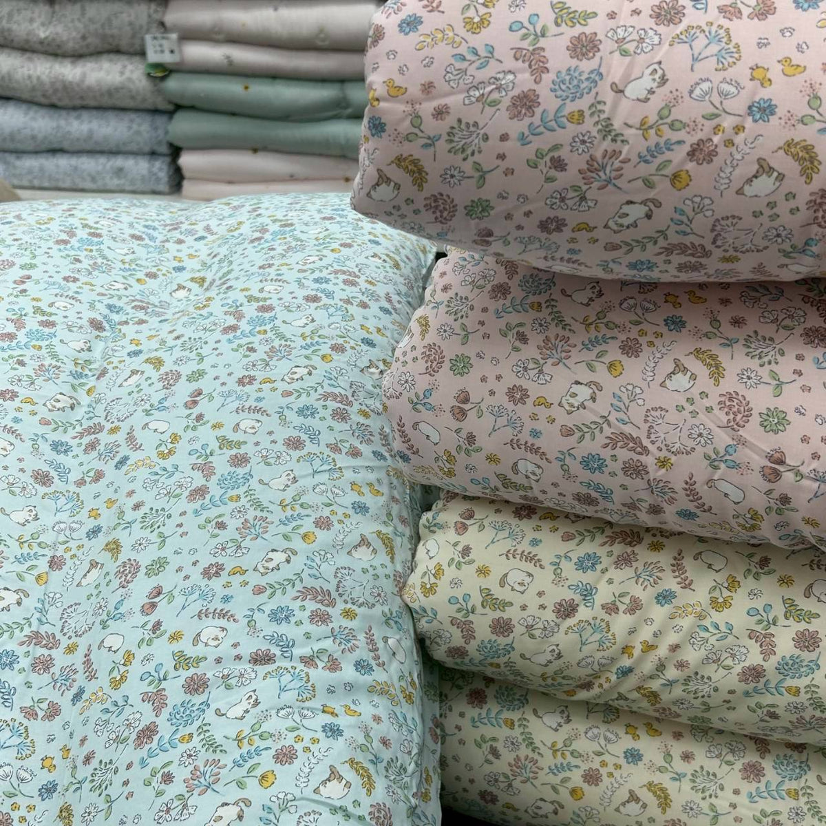 🇰🇷韓國棉被 🐱貓咪碎花棉被 （冬季被 單面絨毛）